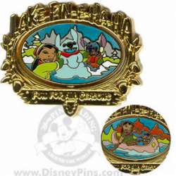 9531 - Camp Pin-e-ha-ha Pin Event - Lake Pin-E-Ha-Ha Seasons Spinner - Disneyland Resort alternate image