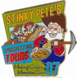 9542 - Camp Pin-e-ha-ha Pin Event - Stinky Pete's Prospecting Tours - Disneyland Resort alternate image