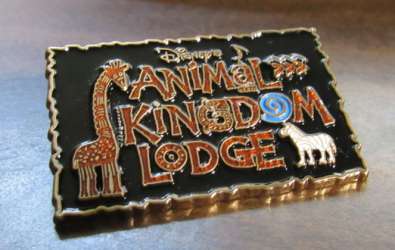 25162 - Disney's Animal Kingdom Lodge - Animal Kingdom Lodge Black Logo - Walt Disney World alternate image