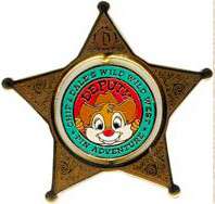 Chip &amp; Dale’s Wild Wild West Pin Adventure - Sheriff&#039;s Badge Spinner - DLR