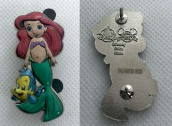 Animators Collection Mystery Pin Series 1 - Ariel and Flounder - DSUS