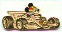 Mickey Mouse in Race Car