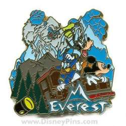 'Spotlight E-Ticket Attractions - Yeti, Mickey Mouse, Donald and Goofy - WDW'