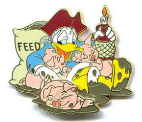 'Pirates of the Caribbean - Donald Duck with Pigs - DLR'
