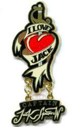 9154 - Pirates of the Caribbean - I Love Captain Jack Sparrow Tattoo - Disneyland Resort alternate image