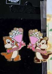 31107 - Holding bouquets - Chip dale - Disney Store Japan alternate image