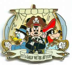 14522 - Pirates of the Caribbean - Legend of the Golden Pins - It's Gold We're After - Disneyland Resort Paris alternate image