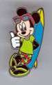24861 - Cast Lanyard Collection III - Mickey At The Different Parks - Surfer Mickey - Walt Disney World alternate image