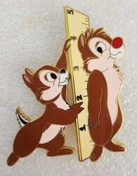 Jumbo Chip an' Dale Measuring with Ruler