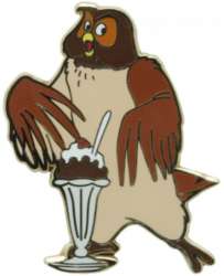 14852 - (PTD) Pin Trader's Delight Series - Owl - Disney Studio Store Hollywood / Soda Fountain alternate image