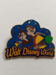 Storybook Night Walt Disney World Starter Set - Chip and Dale Riding the Astro Orbiter ONLY - WDW