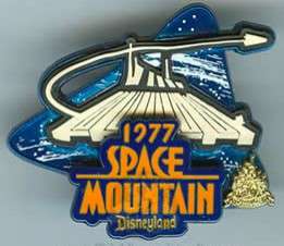'Magical Milestones: A Pin Celebration - 1977 - Space Mountain Opens - DLR'