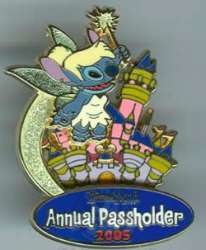 8330 - Magical Milestones: A Pin Celebration - Passholder Exclusive - Stitch as Tinker Bell - Disneyland Resort alternate image