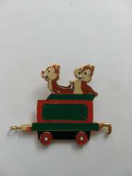 Gold Card Collection - Character Train - Coal Cart - Chip &amp; Dale - WDW