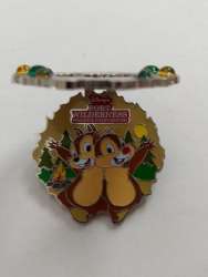 34316 - Resort Holiday Collection 2016: Jeweled Wreaths - Fort Wilderness Resort & Campground - Chip & Dale Wreath - Walt Disney World alternate image