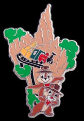 'Hands across the lands mystery - Big Thunder Mountain - Chip &amp; Dale - MLT'