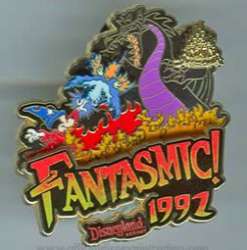 'Magical Milestones: A Pin Celebration - 1992 - Fantasmic! Opens - DLR'