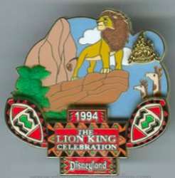 9093 - Magical Milestones: A Pin Celebration - 1994 - The Lion King Celebration Premieres - Disneyland Resort alternate image