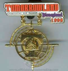 9097 - Magical Milestones: A Pin Celebration - 1998 - New Tomorrowland Opens - Disneyland Resort alternate image