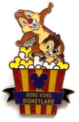 'Chip and Dale - Chip 'n Dale in Popcorn Box - HKDL'