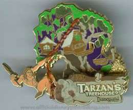 'Magical Milestones: A Pin Celebration - 1999 - Tarzan's Treehouse Opens - DLR'