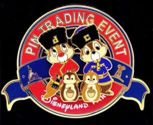 'Christmas Pin-Doll Party Pin Trading Event - Pin Trading Event, Chip &amp; Dale - DLP'