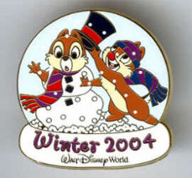 Chip Making Dale into a Snowman - #4