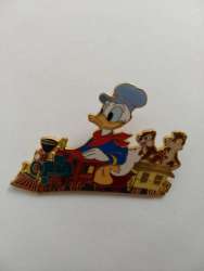 43213 - Disney Auctions (P.I.N.S.) - Donald Duck, Chip and Dale Riding a Train - Disney Auctions alternate image
