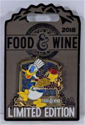 5706 - EPCOT International Food & Wine Festival 2018 - Donald, Chip, and Dale - Walt Disney World alternate image