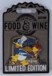 5706 - EPCOT International Food & Wine Festival 2018 - Donald, Chip, and Dale - Walt Disney World alternate image