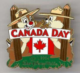 Canada Day - Chip &amp; Dale - WDW