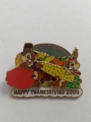 31458 - Thanksgiving - Chip & Dale Thanksgiving 2009 - Theme Park Cast Member Exclusive alternate image