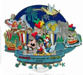 Mickey's Pin Festival of Dreams - Super Jumbo Pin | PIN 9043