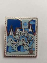 1103 - Pin Trading Stamp Collection - Chip & Dale (CHASER) alternate image