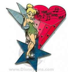 8318 - Mickey's Pin Festival of Dreams - Music Collection - Tinker Bell - Disneyland Resort alternate image