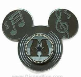 8319 - Mickey's Pin Festival of Dreams - Music Collection - Themed Surprise Pin - Disneyland Resort alternate image