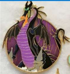 24231 - HotArt ACME Pinopolis - Golden Magic Series - Maleficent as a Dragon - Artland / ACME alternate image