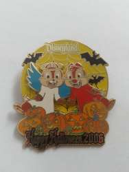 Halloween 2006 - Chip and Dale as Angel and Devil Pin-on-Pin - DLR