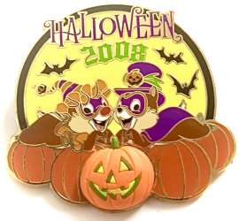 31633 - Halloween 2008 - Chip & Dale on Pumpkin alternate image