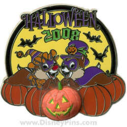 Chip & Dale on Pumpkin