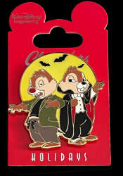 31648 - Halloween 2012 - Chip as Dracula and Dale as Frankenstien's Monster - Walt Disney Imagineering alternate image