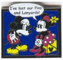 Lost our Pins and Lanyards