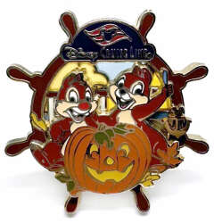 Halloween - Chip & Dale w/ Pumpkin