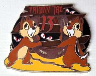 31653 - Friday the 13th - Chip dale - Walt Disney World alternate image