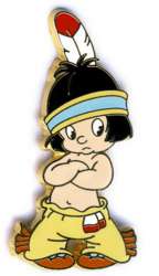 Little Hiawatha Standing, Arms Crossed