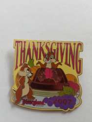 31667 - Happy Thanksgiving 2007 - Thanksgiving 2007 - Chip and Dale - Disneyland Resort alternate image