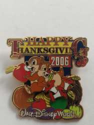31668 - Thanksgiving - Happy Thanksgiving 2006 - Chip & Dale - Walt Disney World alternate image