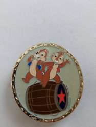 32807 - Mickey's Circus - Chip & Dale as Barrel Runners - Walt Disney World alternate image