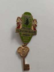 31719 - Resorts Room Keys - Grand Californian Hotel Room 2001 - Chip & Dale - Disneyland Resort alternate image