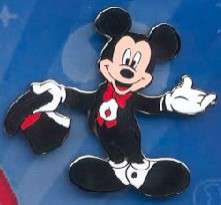 Where&#039;s Mickey Pin Event - Toon Town Top Hat and Tuxedo Mickey - DLR